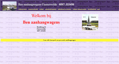 Desktop Screenshot of benaanhangwagens.nl