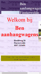 Mobile Screenshot of benaanhangwagens.nl