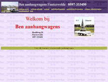 Tablet Screenshot of benaanhangwagens.nl